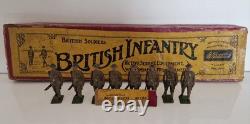 Britains Ltd British Infantry No 195 Lead Soldiers With Original Box