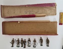 Britains Ltd British Infantry No 195 Lead Soldiers With Original Box