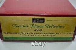 Britains Ltd. Ed. Raf (leuchars) Pipes & Drums (auxiliary) Band Ref 41175 Boxed