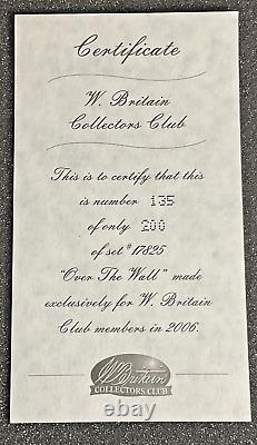 Britains Ltd Edition Over The Wall Stonewall Brigade American Civil War #17825