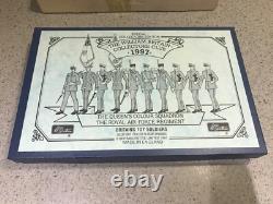 Britains Ltd Edition THE QUEEN'S COLOUR SQUADRON THE ROYAL AIR FORCE REGIMENT