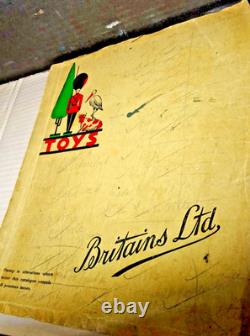 Britains Ltd Models Catalogue Full Size Edition January 1937 (very rare)
