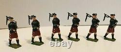 Britains Ltd. Set No. 2096 Pipes & Drums of The Irish Guards in Original Box