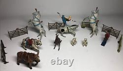 Britains Mammoth Circus Items HORSES FIGURES- RARE 1930/40'S 54mm Scale