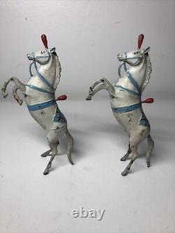 Britains Mammoth Circus Items HORSES FIGURES- RARE 1930/40'S 54mm Scale