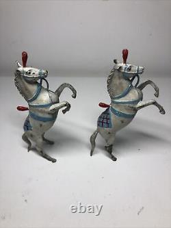 Britains Mammoth Circus Items HORSES FIGURES- RARE 1930/40'S 54mm Scale