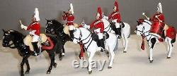 Britains Metal Soldiers Life Guards Mounted Band Set 1 2500 Limited Set 5195
