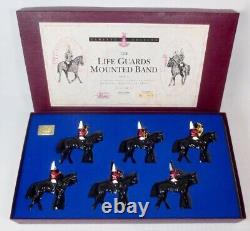 Britains Metal Soldiers Life Guards Mounted Band Set 2 2500 Limited Set 5295