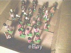 Britains Metal Toy Soldiers Set 52 on Foot & 8 Mounted Queen Elizabeth HUGE LOT