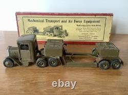 Britains Military Underslung Lorry with Driver R. A. F. Equipment
