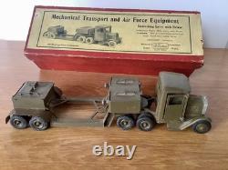 Britains Military Underslung Lorry with Driver R. A. F. Equipment