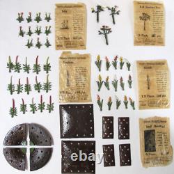 Britains Miniature Garden Collection Pre-War Most In Original Packets RARE