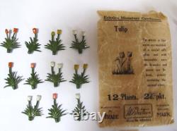 Britains Miniature Garden Collection Pre-War Most In Original Packets RARE