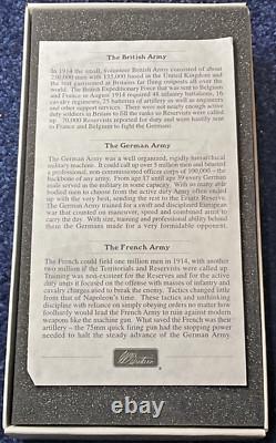 Britains Mons 1914, 4th Battalion, 1st Royal Fusiliers Advancing WW1 #17807