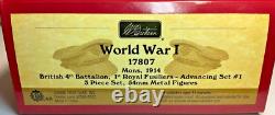 Britains Mons 1914, 4th Battalion, 1st Royal Fusiliers Advancing WW1 #17807