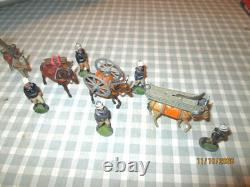 Britains Mountain Artillery With Mule Team -Unboxed