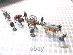 Britains Mountain Artillery With Mule Team -Unboxed