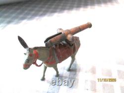 Britains Mountain Artillery With Mule Team -Unboxed