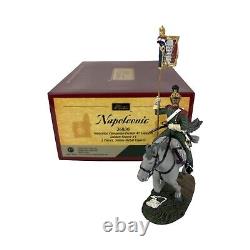 Britains Napoleonic 36030 Ltd Edition French 4th Lancers Guidon Bearer No1 NEW