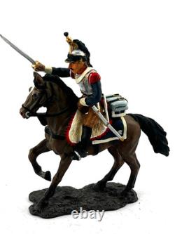 Britains Napoleonic 54mm Mounted French vs Highlander Toy Soldier Set Box 17257