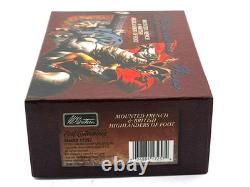 Britains Napoleonic 54mm Mounted French vs Highlander Toy Soldier Set Box 17257