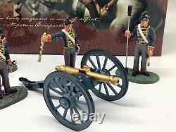 Britains Napoleonic Wars Waterloo British Royal Artillery With Canon 00290 54mm