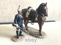 Britains, Natal Carbineer Dismounted with Horse, Zulu, Rorkes Drift #20168