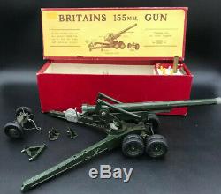 Britains No 2064 155mm Artillery Gun Mint In Early Box