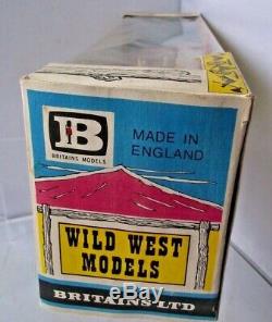 Britains No. 7615 Stage Coach Vintage Model Boxed Wild West Cowboys