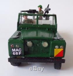 Britains No. 9778 Military LWB Land Rover Vintage Diecast Model, 54mm, Deetail