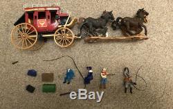 Britains Overland Stage 7615 Complete With Superb Box & Sleeve 1967 Cowboys