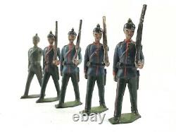 Britains PRUSSIAN INFANTRY OF THE LINE Antique Exquisite Toy Soldier RARE DEPOSE