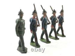 Britains PRUSSIAN INFANTRY OF THE LINE Antique Exquisite Toy Soldier RARE DEPOSE