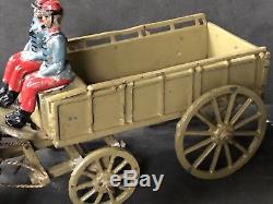 Britains Paris Office French Army Service Corps Wagon & Chasseurs. Rare