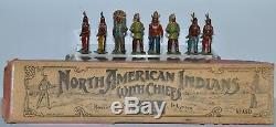 Britains Pe-War Set #150 North American Indians (Whisstock Box) AA-9661