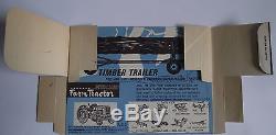 Britains Pre-Production Development Ink Drawing Of Timber Trailer With Box