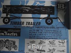 Britains Pre-Production Development Ink Drawing Of Timber Trailer With Box