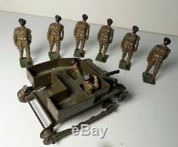 Britains Pre War Set #1322 Carden Lloyd Tank with Box