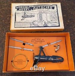 Britains Pre War Set #1392 Civilian AutoGiro Tied inOriginal Box-Rarity Index 88