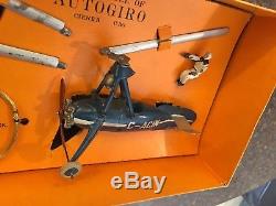 Britains Pre War Set #1392 Civilian AutoGiro Tied inOriginal Box-Rarity Index 88