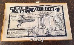 Britains Pre War Set #1392 Civilian AutoGiro Tied inOriginal Box-Rarity Index 88