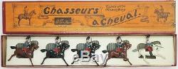 Britains Pre-War Set #139 Chassuers A Cheval AA-11085