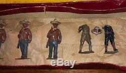Britains Pre-War Set #186 Mexican Soldiers Mexico Pride withBox England