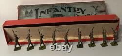 Britains Pre-War Set #227 U. S. A. Infantry (Service Dress) boxed