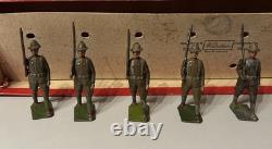 Britains Pre-War Set #227 U. S. A. Infantry (Service Dress) boxed