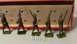 Britains Pre-War Set #227 U. S. A. Infantry (Service Dress) boxed