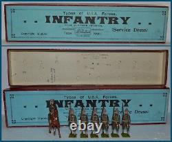 Britains Pre-War Set #242 U. S. A. Forces Infantry