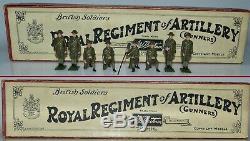 Britains Pre-War Set #313 Royal Artillery Gunners AA-11071
