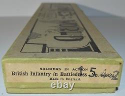 Britains Pre-War Set No. 1082A British Infantry In Battledress CX-1200