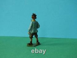 Britains Pre-war (c1927) Rare Vintage Lead Model Home Farm Village Idiot #587